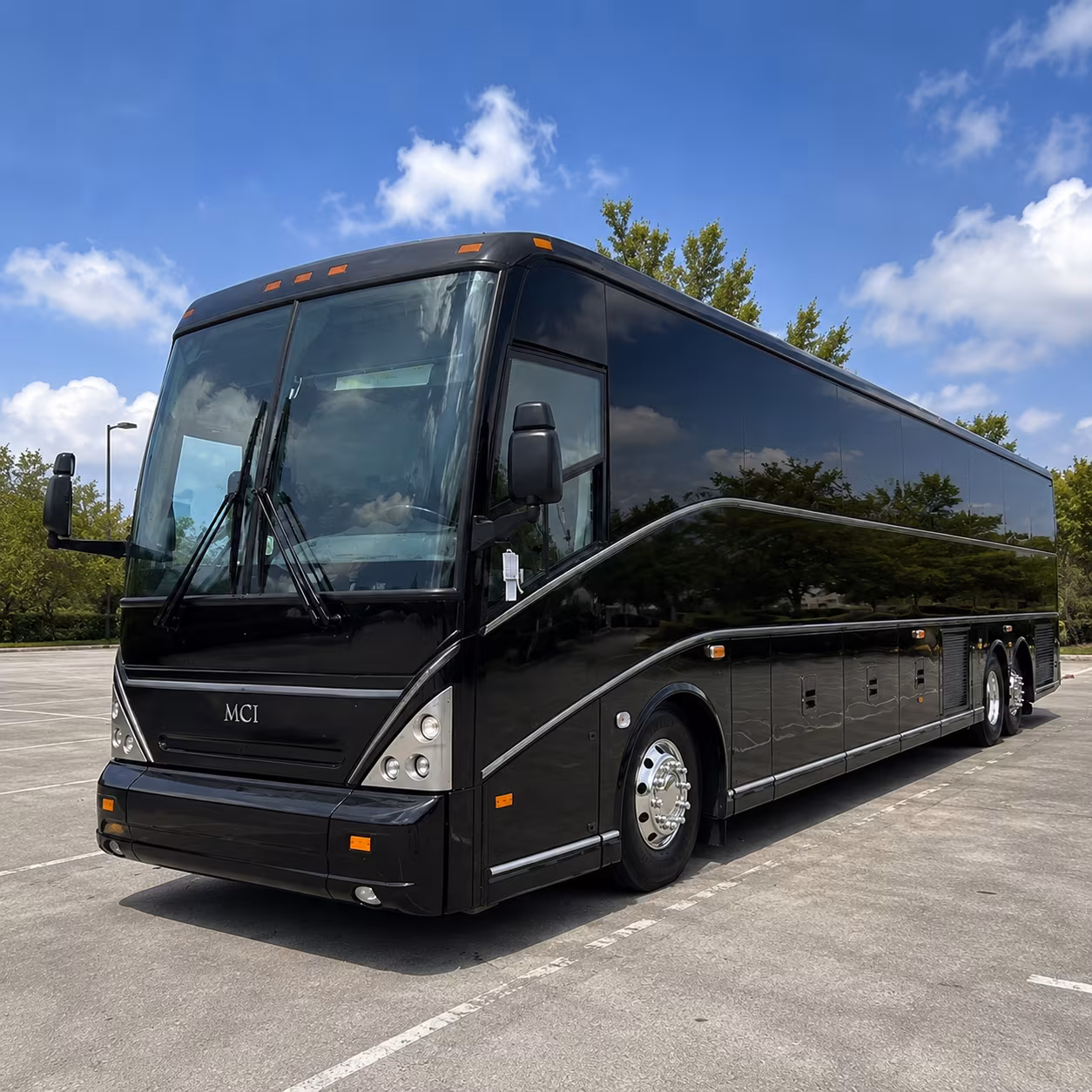 porterville charter bus rental exterior