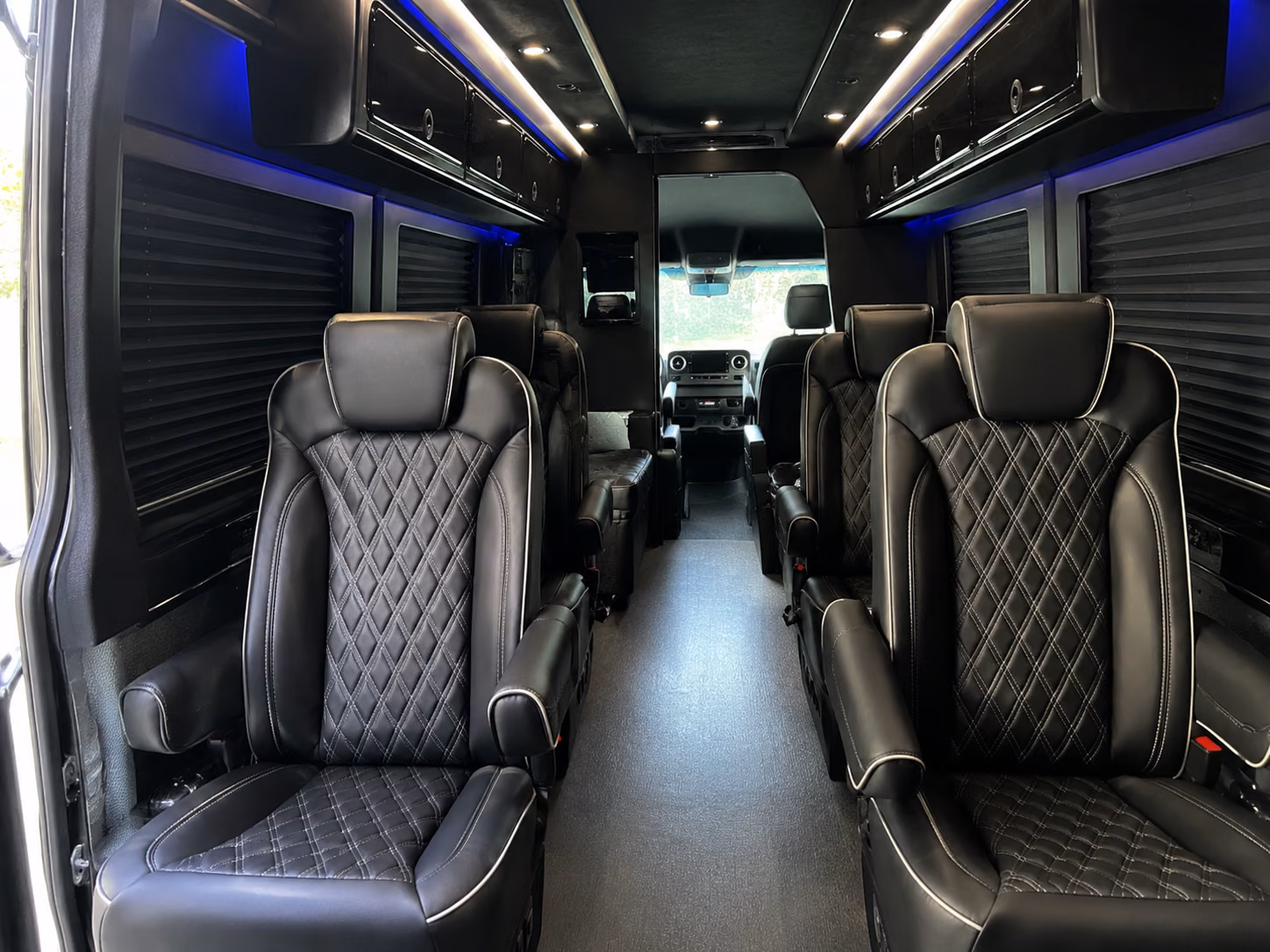 porterville long distance transportation onboard seating