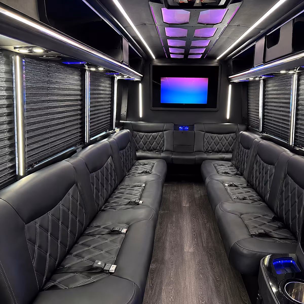 porterville party bus rentals inside