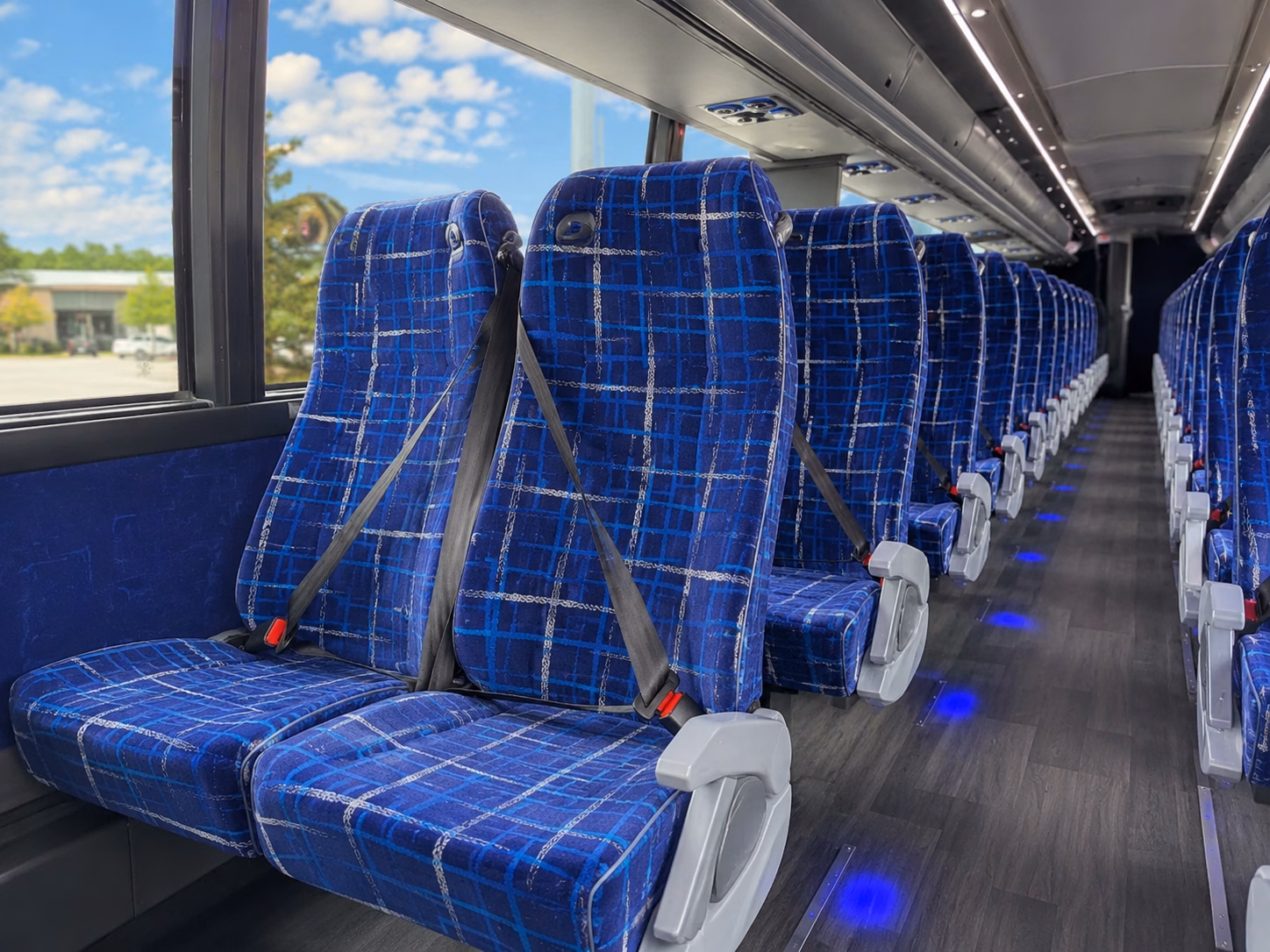 porterville private event transportation onboard seating