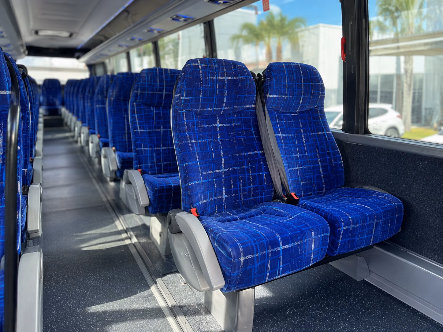 porterville religious group transportation onboard seating