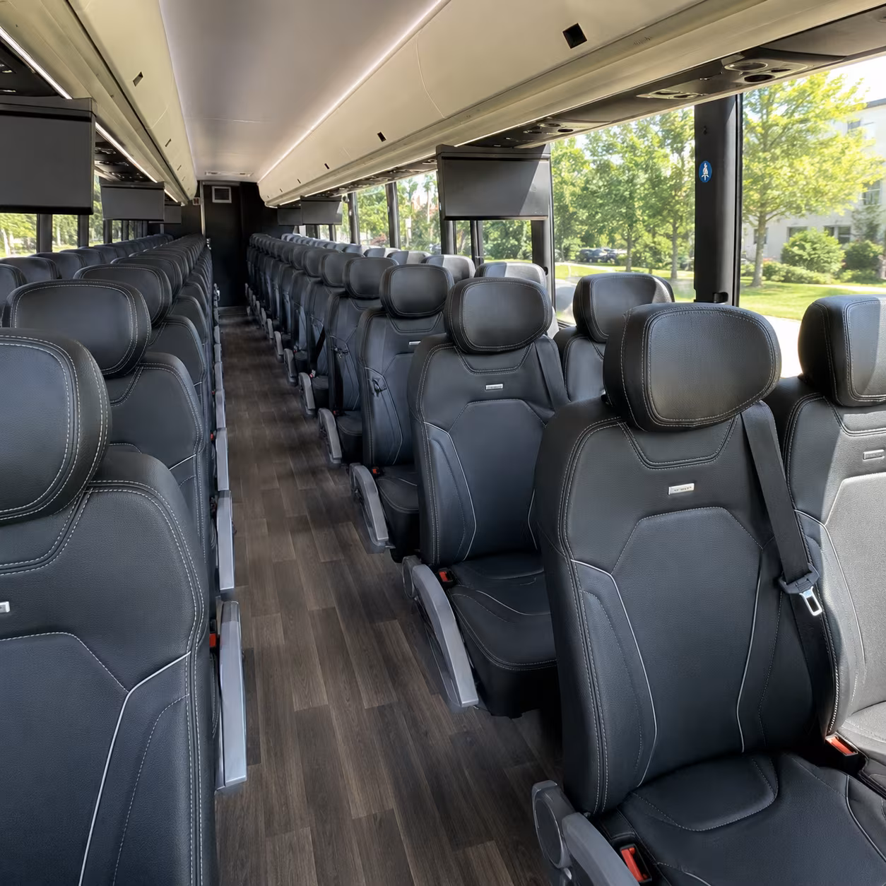 porterville sporting event transportation onboard seating